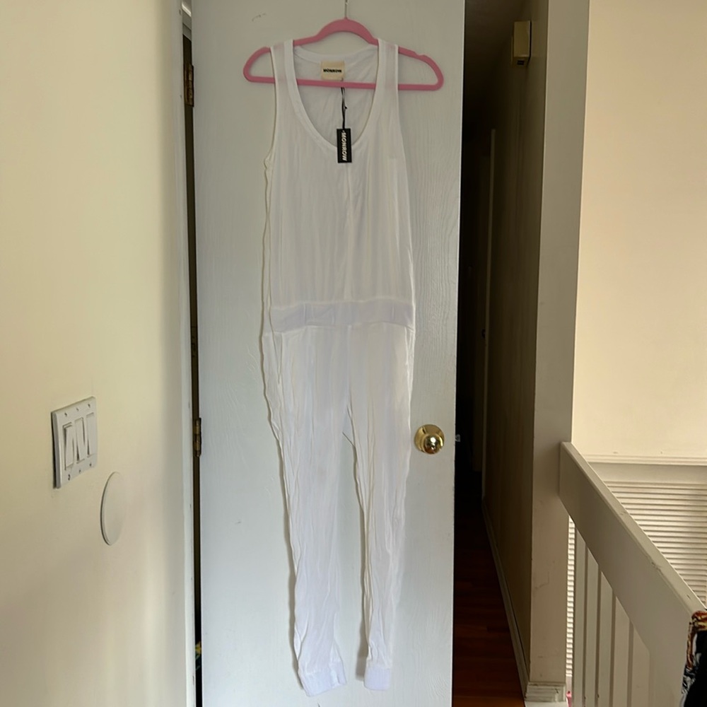 White jumpsuit from Revolve